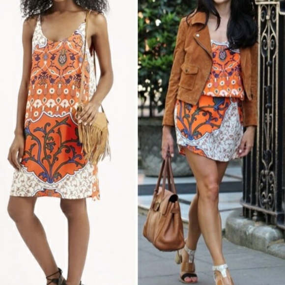 Topshop | Printed Scraf Slip Dress
